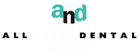 All Needs Dental Croydon reversed logo